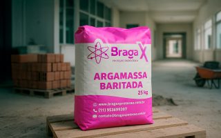 Qual a principal aplicação de argamassa baritada?