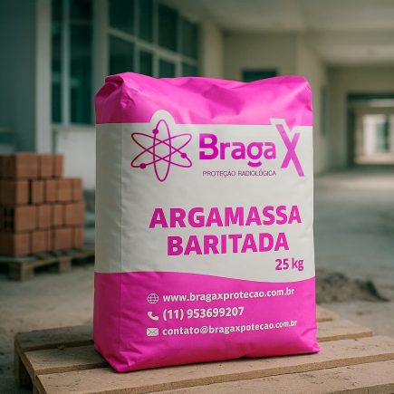 Qual a principal aplicação de argamassa baritada?